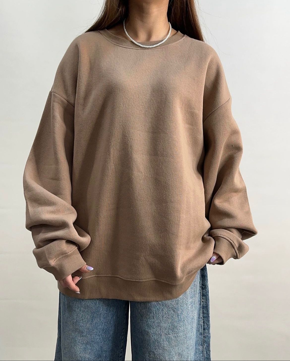 Women's Sweatshirts - Coffee