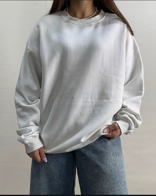 Women's Sweatshirts - White