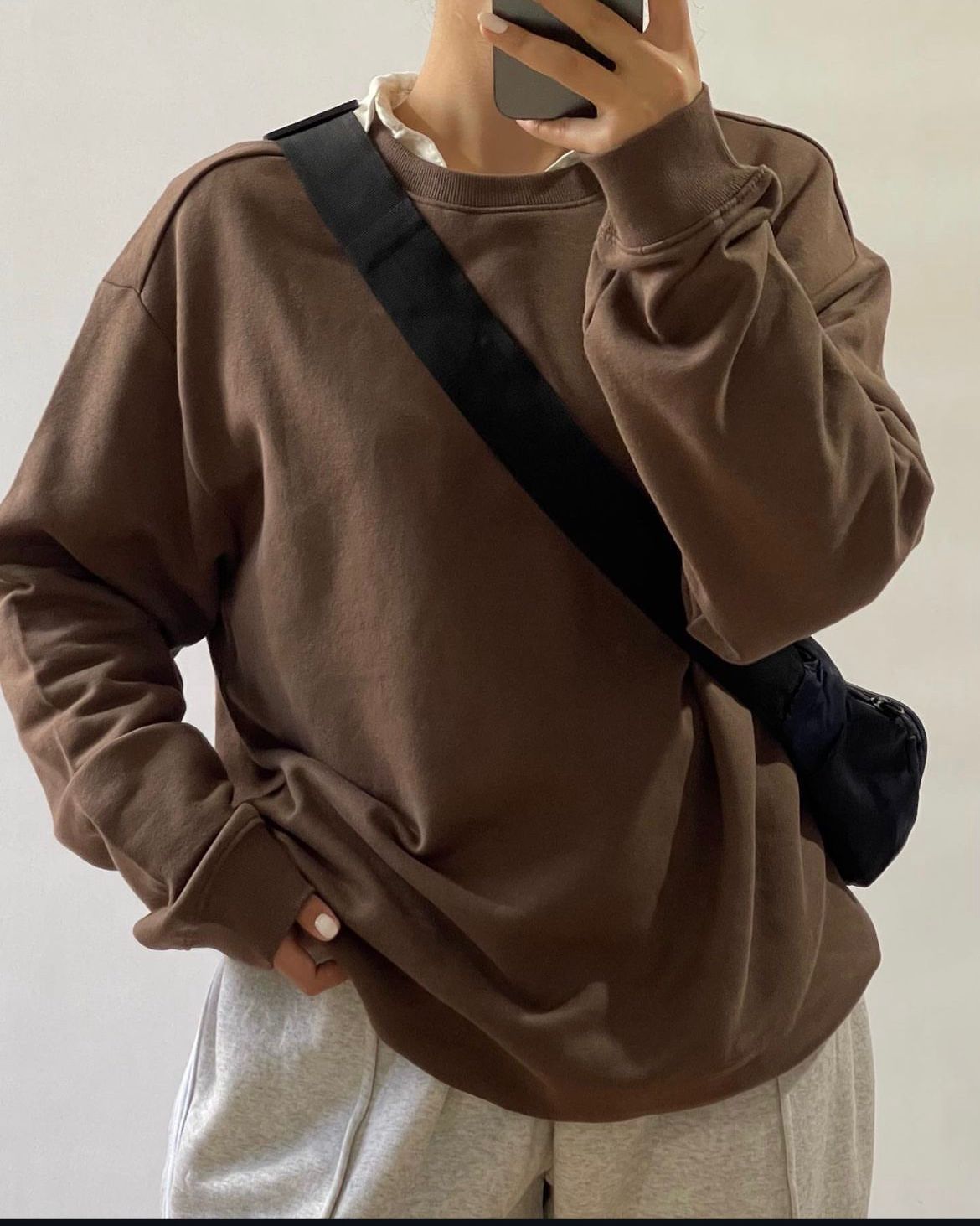 Women's Sweatshirts - Brown