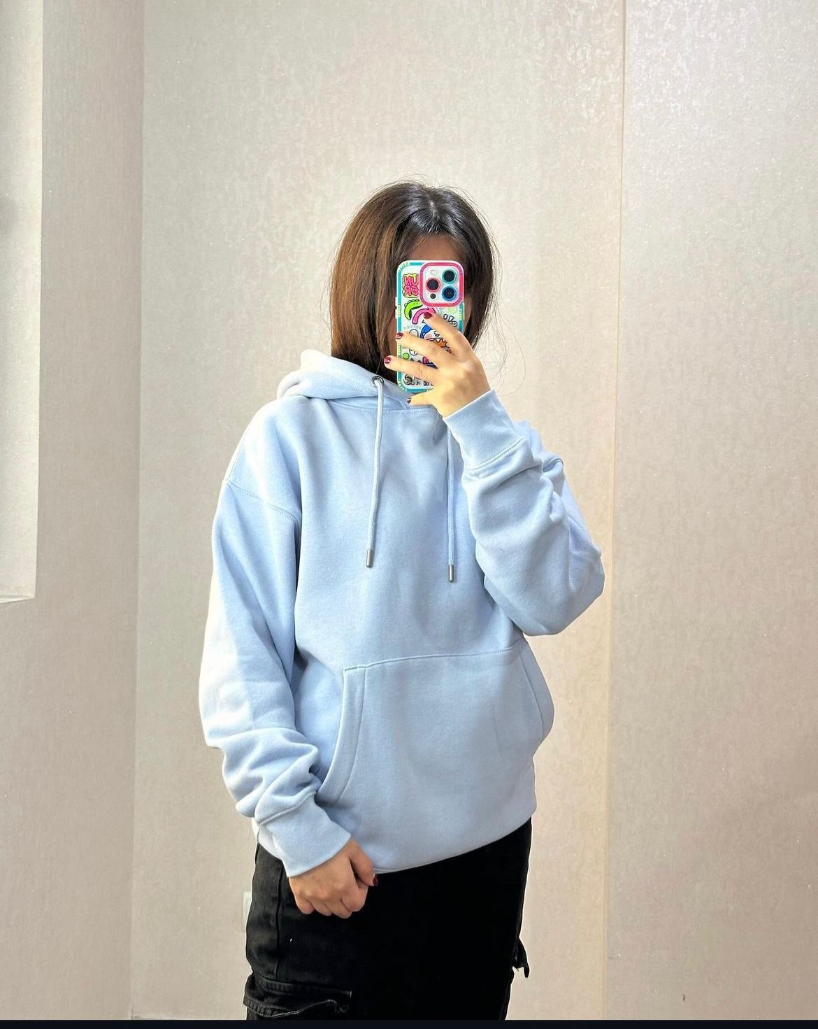 Plain Hoodie - SkyBlue