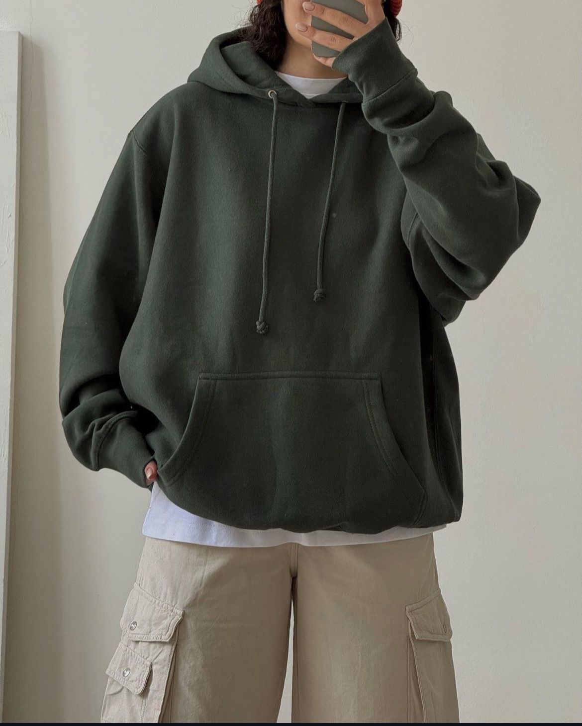 Plain Hoodie - Green