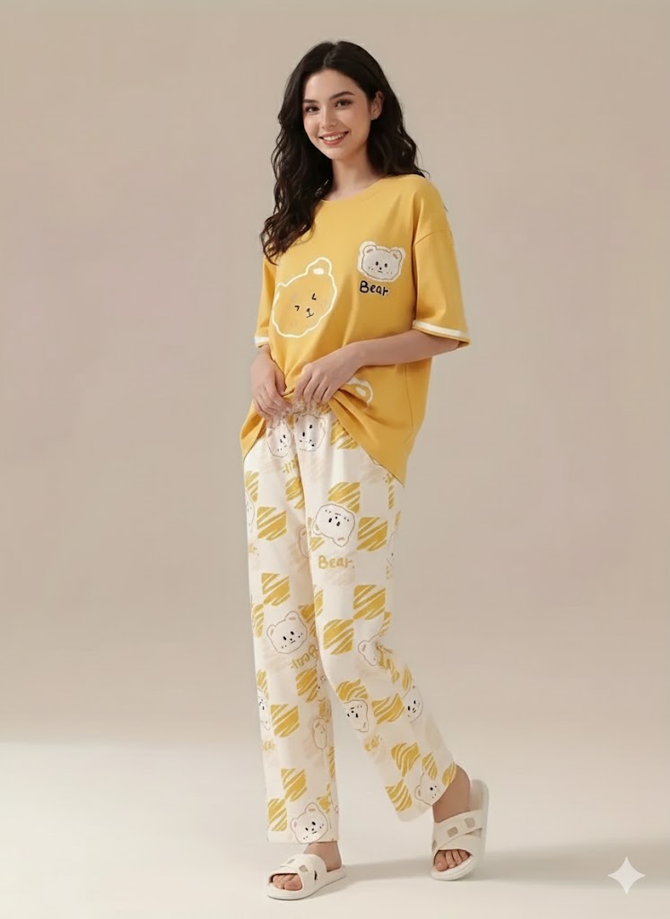 Soft Cotton PJ Suit - P16