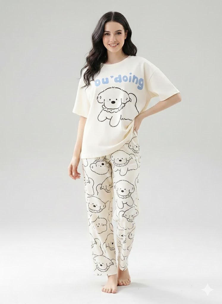 Soft Cotton PJ Suit - P15