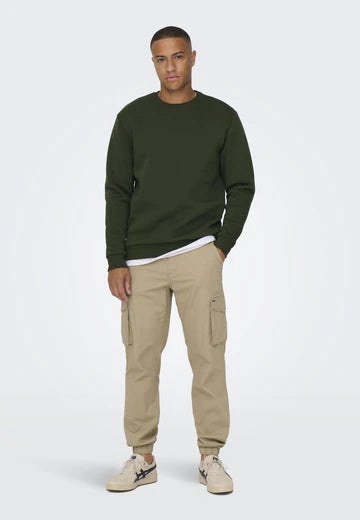 Men's Sweat Shirt -Green