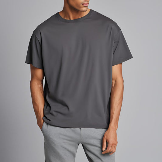 CHARCOAL Drop Shoulder