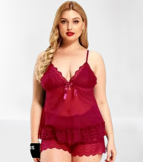 TNW Carmen-2pcs Silk Net Embroidered Cami Set sexy undergarments for women price in pakistan 