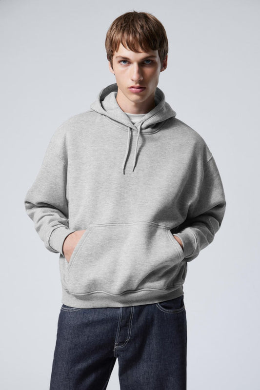 Mens Grey Hoodie