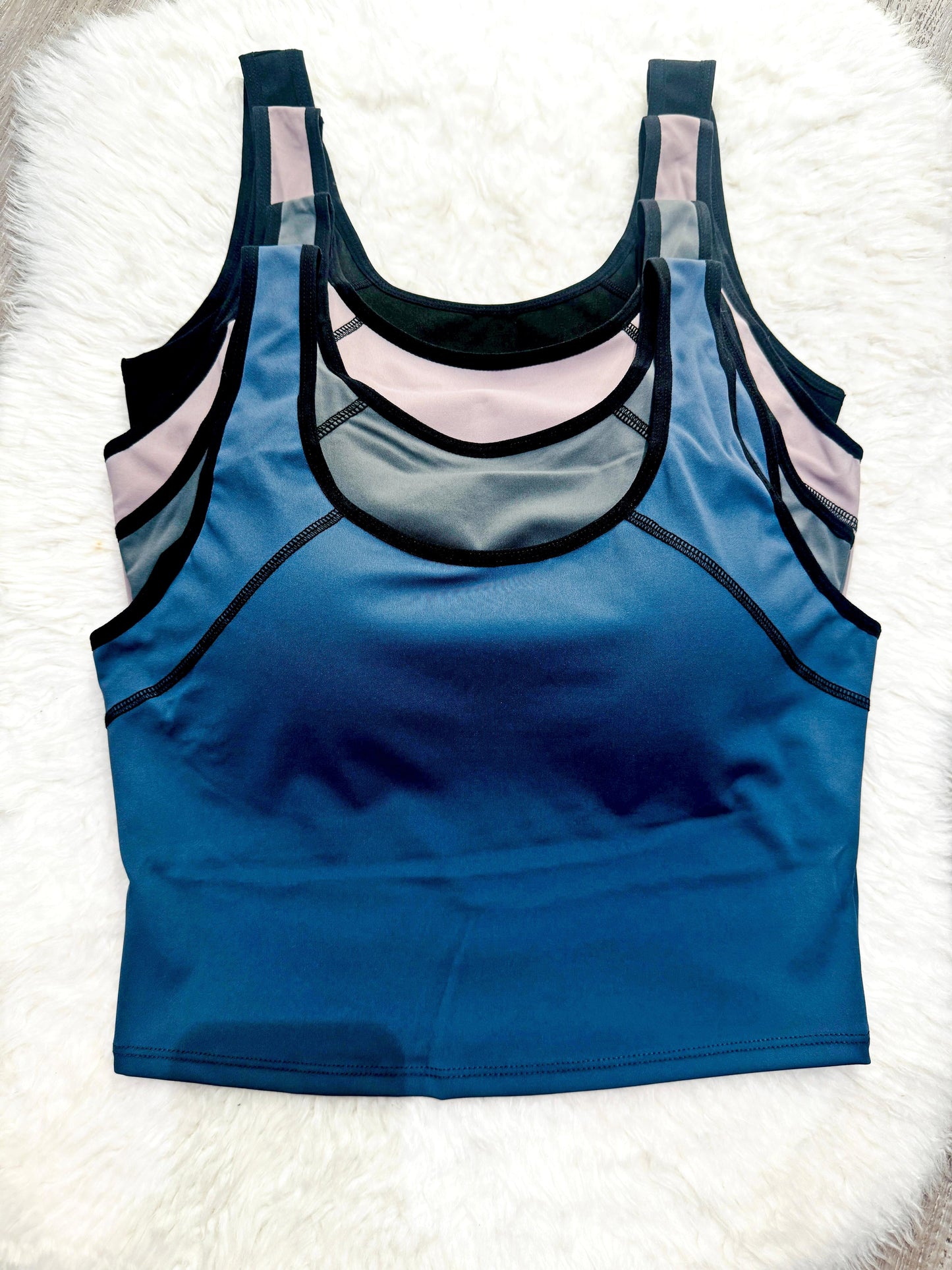 Softy Wear Tank Pushup Sports blue color Bra a premium quality sportswar bra for women price in pakistan