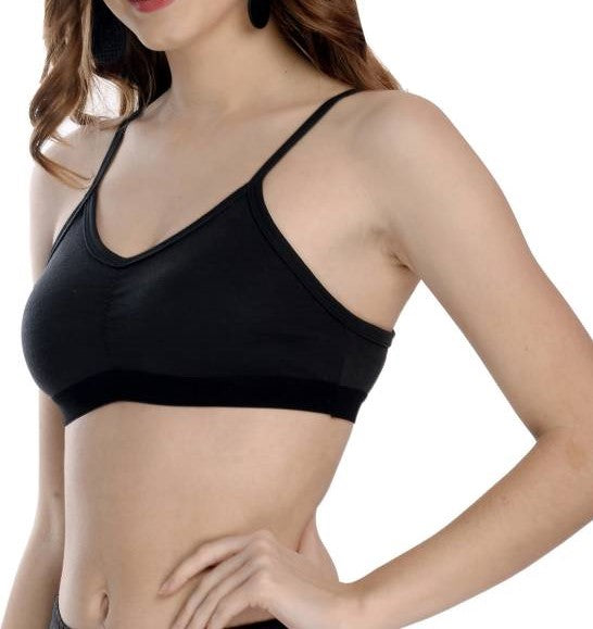 Softy Wear Cotton Non Padded Wireless Cami bra