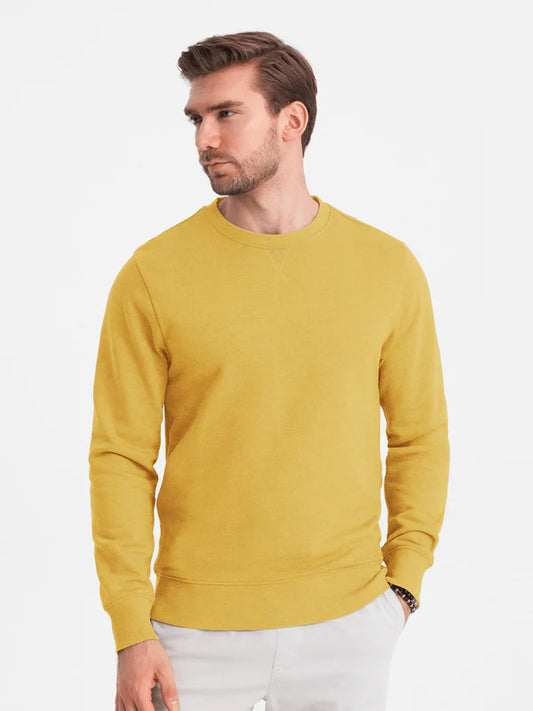 Men's Sweat Shirt -MUSTARD