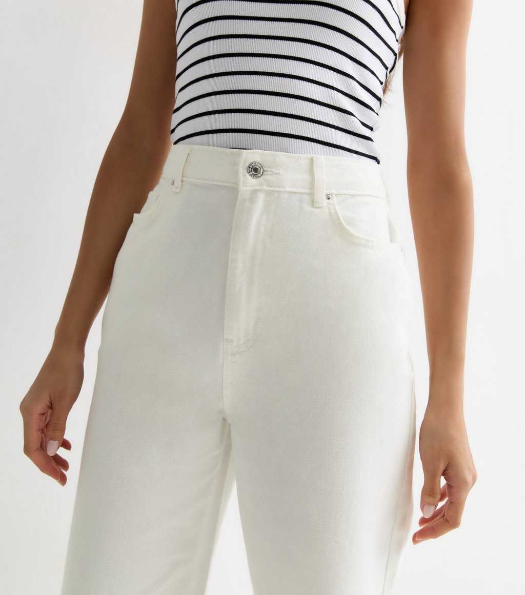 11.11 Sale-PREMIUM Quality Stretch Wide Leg Jeans - White